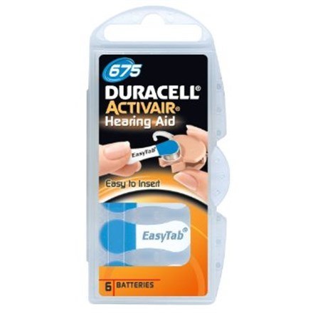 DURACELL Activair DA 675, 6-pak DURACELL Activair DA 675, 6-pak