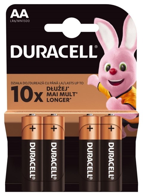 DURACELL Basic MN1500 AA (LR06), 4-pak