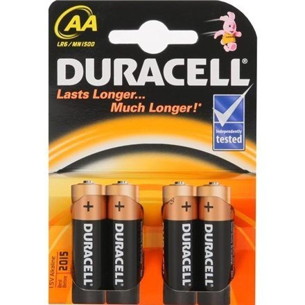 DURACELL Basic MN1500 AA (LR06), 4-pak DURACELL Basic MN1500 AA (LR06), 4-pak
