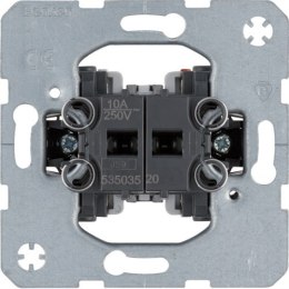 ONE PLATFORM MECHANIZM PRZYCISK ŻALUZJOWY 1-BIEGUNOWY 2X ZACISKI SPRĘŻYNOWE 10A 250V
