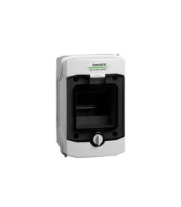Obudowa instalacyjna natynkowa, plastikowa, IP65, 1 rząd, 4 modułów, 1500V DC