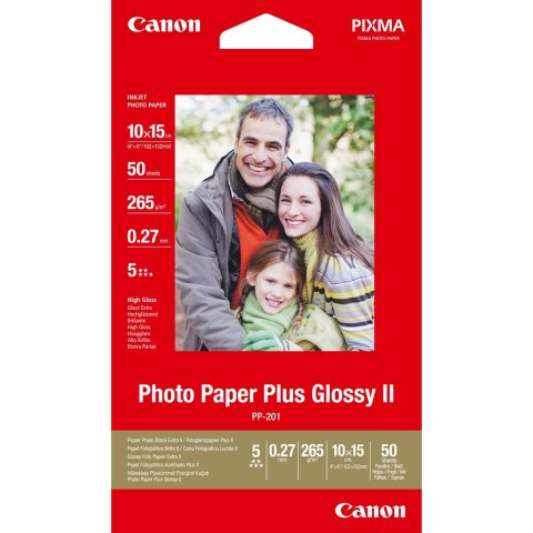 PP-201 PHOTO PAPER PLUS II/GLOSSY 10X15 50SHTS PP-201 PHOTO PAPER PLUS II/GLOSSY 10X15 50SHTS