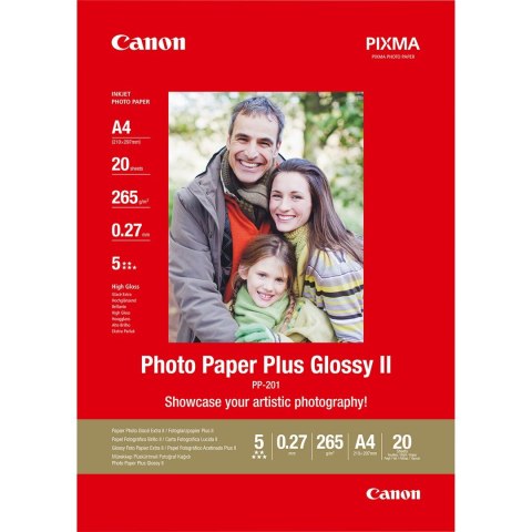 PP-201 PHOTO PAPER PLUS II/GLOSSY A4 20SHTS PP-201 PHOTO PAPER PLUS II/GLOSSY A4 20SHTS