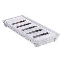 Plast. obudowa instal. z drzwiami metalowymi, podtynk., IP40, 5 rzędów, 60 modułów (Typ PMF 60) (107262)