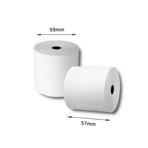 Qoltec Rolka termiczna 57 x 40 | 55g/m2 | 10szt. | BPA free Qoltec Rolka termiczna 57 x 40 | 55g/m2 | 10szt. | BPA free