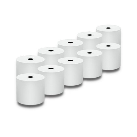 Qoltec Rolka termiczna 57 x 40 | 55g/m2 | 10szt. | BPA free Qoltec Rolka termiczna 57 x 40 | 55g/m2 | 10szt. | BPA free