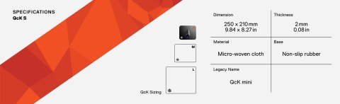 SteelSeries QcK mini - musematte SteelSeries QcK mini - musematte