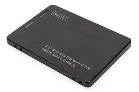 Adapter na dysk SATA HDD 2,5" M.2/mSATA3,6 Gbit/s, zapis do 520 MB/s aluminiowa