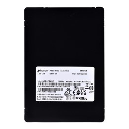 Micron 7400 PRO U.3 3840 GB PCI Express 4.0 3D TLC NAND NVMe dysk twardy