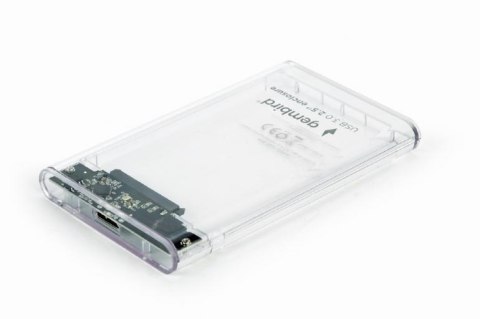 OBUDOWA HDD EXT. USB3 2.5" TRANSPARENT EE2-U3S9-6 GEMBIRD OBUDOWA HDD EXT. USB3 2.5" TRANSPARENT EE2-U3S9-6 GEMBIRD