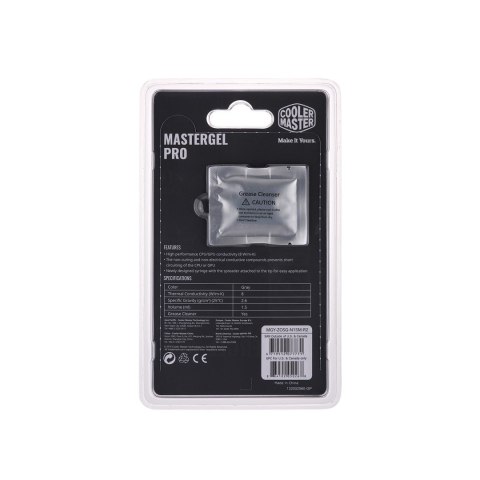 PASTA TERMOPRZEWODZĄCA MGY-ZOSG-N15M-R2 COOLER MASTER PASTA TERMOPRZEWODZĄCA MGY-ZOSG-N15M-R2 COOLER MASTER