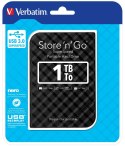 STOREN GO 2.5IN (6.35CM) 1TB/GEN2 USB 3.0 BLACK