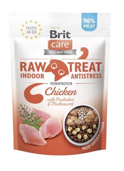 BRIT Przysmak dla kota INDOOR&ANTISTRESS 40g BRIT Przysmak dla kota INDOOR&ANTISTRESS 40g