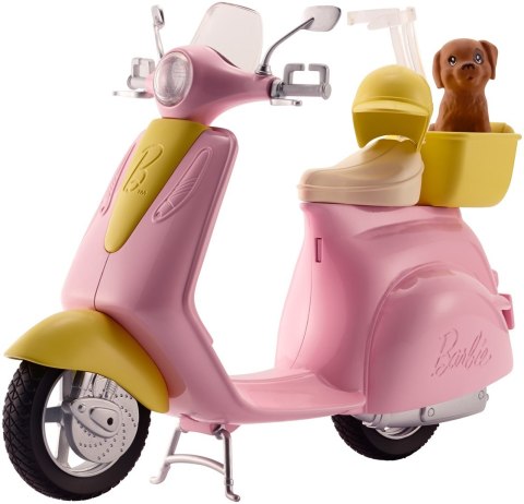 Barbie Skuter ze szczeniaczkiem FRP56 MATTEL p2 Barbie Skuter ze szczeniaczkiem FRP56 MATTEL p2