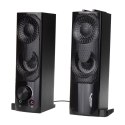 Głośniki komputerowe soundbar Audiocore 3Wx2, LED, USB 5v, wejście liniowe, AC955