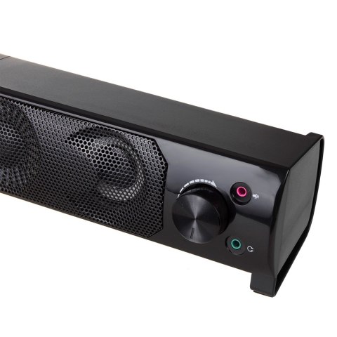 Głośniki komputerowe soundbar Audiocore 3Wx2, LED, USB 5v, wejście liniowe, AC955 Głośniki komputerowe soundbar Audiocore 3Wx2, LED, USB 5v, wejście liniowe, AC955
