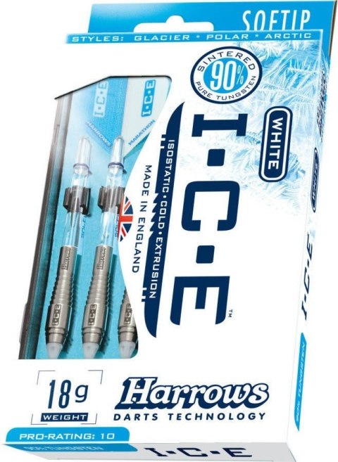 Harrows rzutki Ice Softip 18 Gram 90% Wolfram Harrows rzutki Ice Softip 18 Gram 90% Wolfram