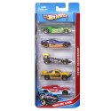 Hot Wheels Auto 1:64 pięciopak 1806 p12 MATTEL mix