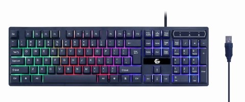 KEYBOARD USB GAMING KIT ENG/GHOST GGS-UMGL4-02 GEMBIRD KEYBOARD USB GAMING KIT ENG/GHOST GGS-UMGL4-02 GEMBIRD