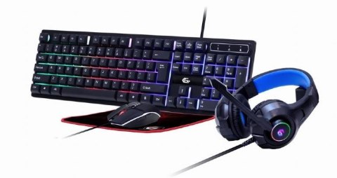 KEYBOARD USB GAMING KIT ENG/GHOST GGS-UMGL4-02 GEMBIRD KEYBOARD USB GAMING KIT ENG/GHOST GGS-UMGL4-02 GEMBIRD