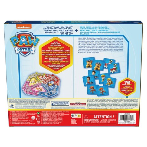 PAW PATROL Psi Patrol - Memory & Pop Up gra 6066833 p6 Spin Master PAW PATROL Psi Patrol - Memory & Pop Up gra 6066833 p6 Spin Master