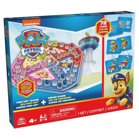 PAW PATROL Psi Patrol - Memory & Pop Up gra 6066833 p6 Spin Master PAW PATROL Psi Patrol - Memory & Pop Up gra 6066833 p6 Spin Master