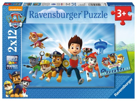 Puzzle 2x12el Ryder i Psi Patrol 075867 RAVENSBURGER p12 Puzzle 2x12el Ryder i Psi Patrol 075867 RAVENSBURGER p12