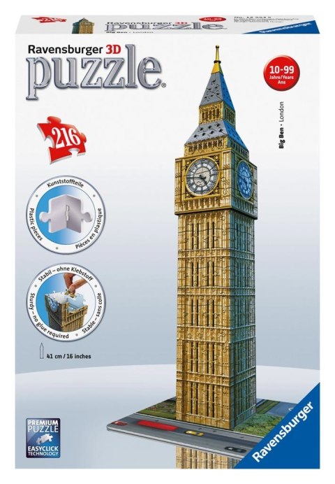Puzzle 3D 216el Big Ben 125548 RAVENSBURGER p6 Puzzle 3D 216el Big Ben 125548 RAVENSBURGER p6