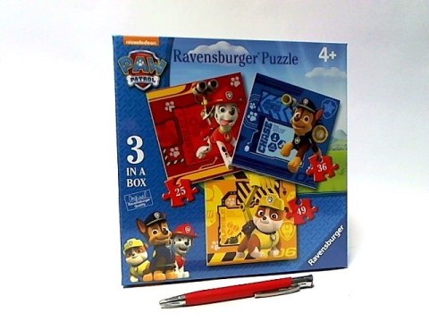 Puzzle 3w1 Psi Patrol 070572 RAVENSBURGER p12 Puzzle 3w1 Psi Patrol 070572 RAVENSBURGER p12