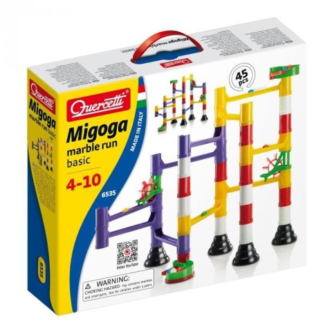 Tor kulkowy Quercetti Marble Run 43el 6535 p6 Tor kulkowy Quercetti Marble Run 43el 6535 p6