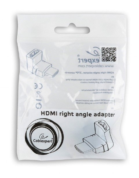 ADAPTER I / O HDMI TO HDMI A-HDMI270-FML GEMBIRD ADAPTER I / O HDMI TO HDMI A-HDMI270-FML GEMBIRD