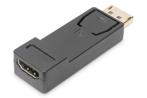Adapter DP/HDMI A M/Ż czarny Displayport 1080p 60Hz FHD Adapter DP/HDMI A M/Ż czarny Displayport 1080p 60Hz FHD