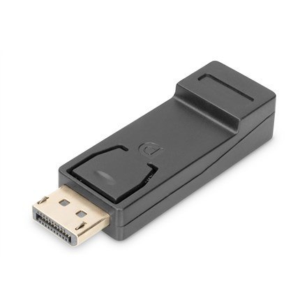 Adapter DP/HDMI A M/Ż czarny Displayport 1080p 60Hz FHD Adapter DP/HDMI A M/Ż czarny Displayport 1080p 60Hz FHD