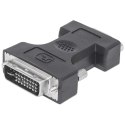 Adapter DVI-I na VGA D-SUB M/F Manhattan 328883