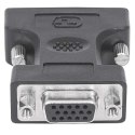 Adapter DVI-I na VGA D-SUB M/F Manhattan 328883