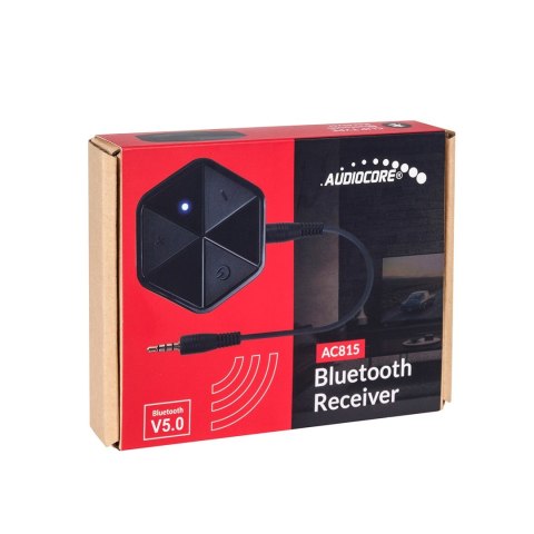Adapter bluetooth odbiornik z klipsem Audiocore, HSP, HFP, A2DP, AVRCP, AC815 Adapter bluetooth odbiornik z klipsem Audiocore, HSP, HFP, A2DP, AVRCP, AC815