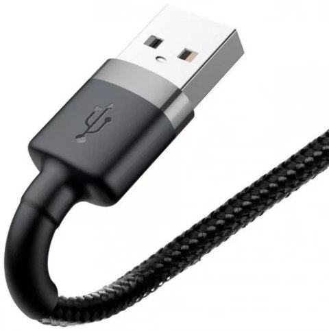CABLE LIGHTNING TO USB 2M/GRAY/BLACK CALKLF-CG1 BASEUS CABLE LIGHTNING TO USB 2M/GRAY/BLACK CALKLF-CG1 BASEUS