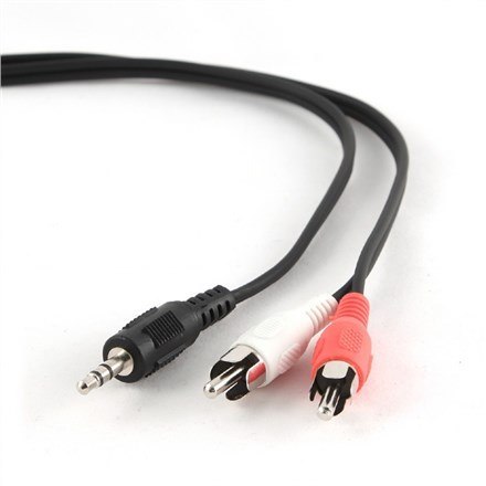 KABEL AUDIO 3.5MM TO 2RCA 0.2M CCA-458/0.2 GEMBIRD KABEL AUDIO 3.5MM TO 2RCA 0.2M CCA-458/0.2 GEMBIRD