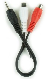 KABEL AUDIO 3.5MM TO 2RCA SOCKET CCA-406 GEMBIRD KABEL AUDIO 3.5MM TO 2RCA SOCKET CCA-406 GEMBIRD