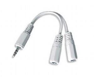 KABEL AUDIO SPLITTER 3.5MM 10CM WHITE CCA-415W GEMBIRD KABEL AUDIO SPLITTER 3.5MM 10CM WHITE CCA-415W GEMBIRD
