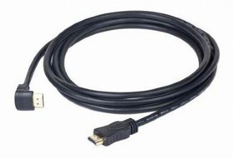 KABEL HDMI-HDMI 3M V2.0 90DEG. CC-HDMI490-10 GEMBIRD KABEL HDMI-HDMI 3M V2.0 90DEG. CC-HDMI490-10 GEMBIRD