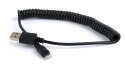 KABEL LIGHTING USB2 1.5M SPIRAL CC-LMAM-1.5M GEMBIRD