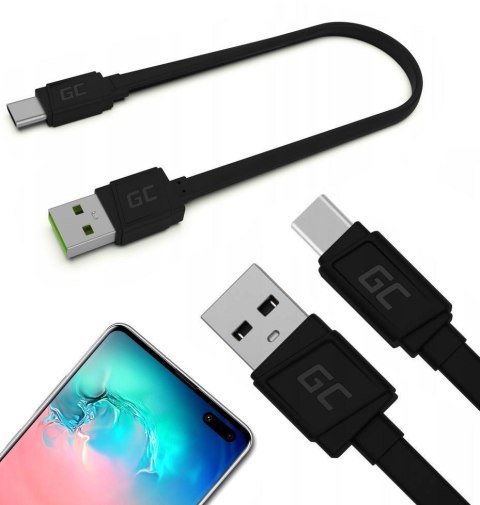 KABEL USB-A -> USB-C Green Cell Matte 25cm ULTRA CHARGE QUICK CHARGE 3.0 KABGC03 KABEL USB-A -> USB-C Green Cell Matte 25cm ULTRA CHARGE QUICK CHARGE 3.0 KABGC03