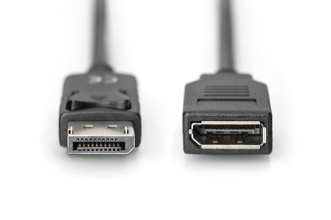 Kabel DP/DP M/Ż z zatrzaskiem czarny 2m Displayport 1.2 4K 60Hz UHD Kabel DP/DP M/Ż z zatrzaskiem czarny 2m Displayport 1.2 4K 60Hz UHD