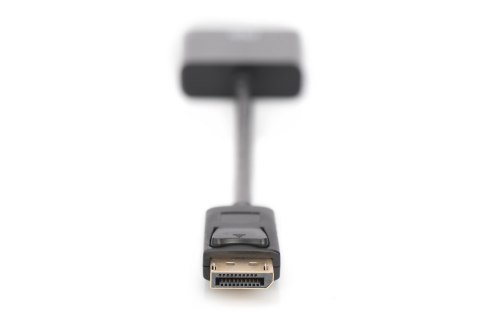Kabel DP/DVI-I (24+5) M/Ż z zatrzaskiem cz. 0,15m Displayport 1080p 60Hz FHD Kabel DP/DVI-I (24+5) M/Ż z zatrzaskiem cz. 0,15m Displayport 1080p 60Hz FHD