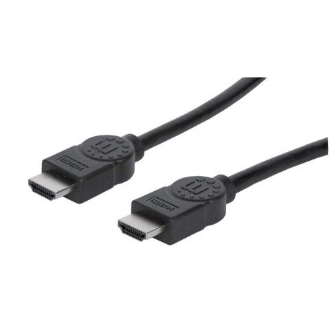 Kabel HDMI-HDMI 2m Ethernet 4K30Hz ARC Ekranowany Manhattan Kabel HDMI-HDMI 2m Ethernet 4K30Hz ARC Ekranowany Manhattan