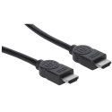 Kabel HDMI-HDMI 2m Ethernet 4K30Hz ARC Ekranowany Manhattan