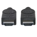 Kabel HDMI-HDMI 2m Ethernet 4K30Hz ARC Ekranowany Manhattan