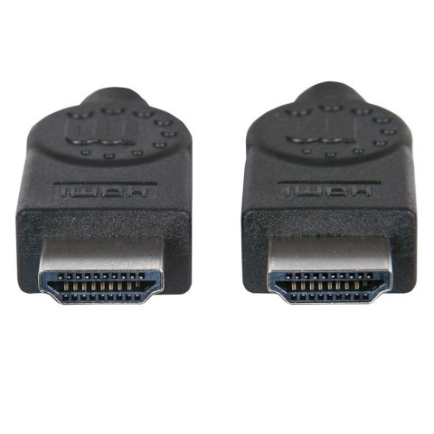 Kabel HDMI-HDMI 2m Ethernet 4K30Hz ARC Ekranowany Manhattan Kabel HDMI-HDMI 2m Ethernet 4K30Hz ARC Ekranowany Manhattan