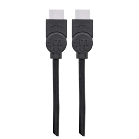 Kabel HDMI-HDMI 2m Ethernet 4K30Hz ARC Ekranowany Manhattan Kabel HDMI-HDMI 2m Ethernet 4K30Hz ARC Ekranowany Manhattan